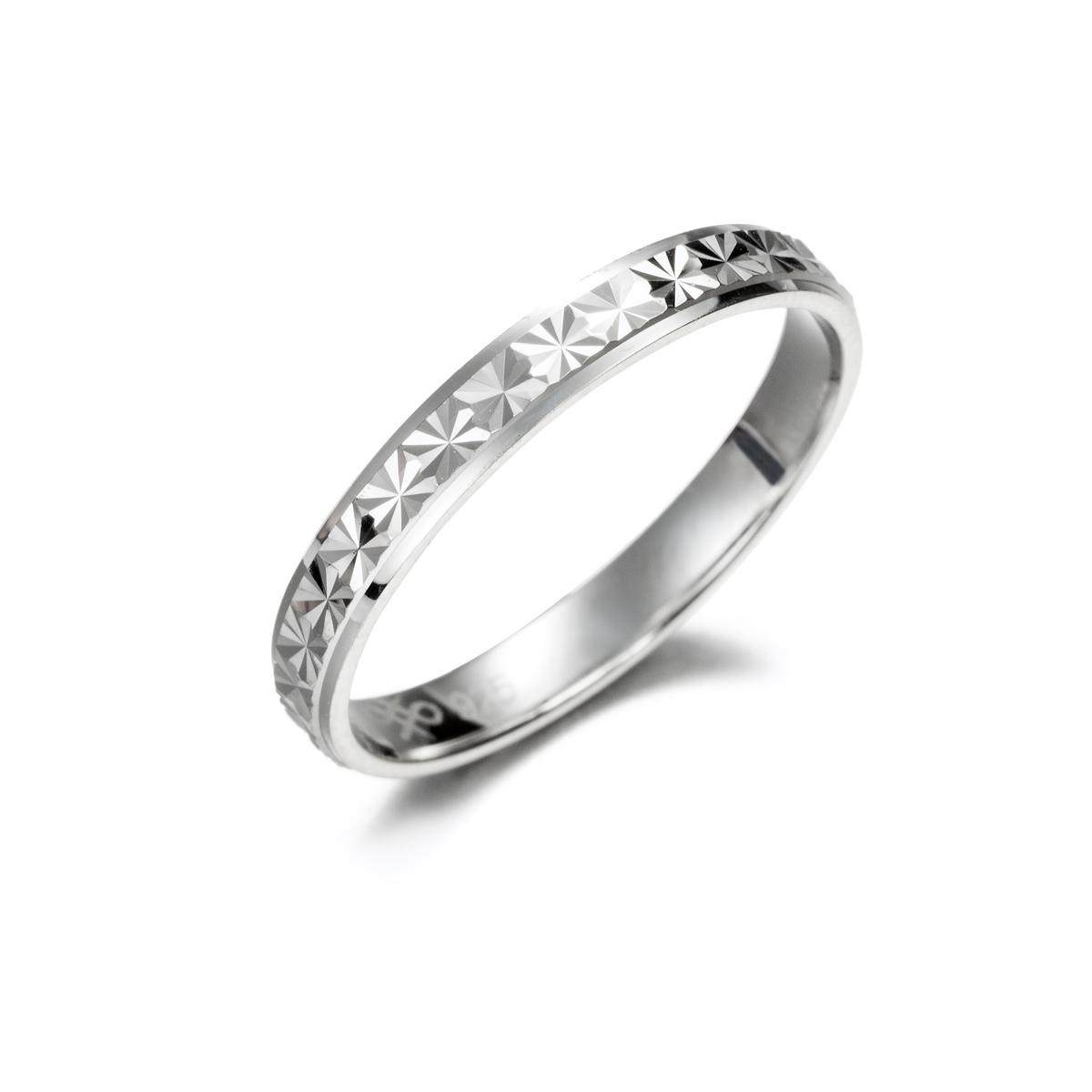 Joyas Anillos De Boda De Plata Originales Alianza De Plata Acabado