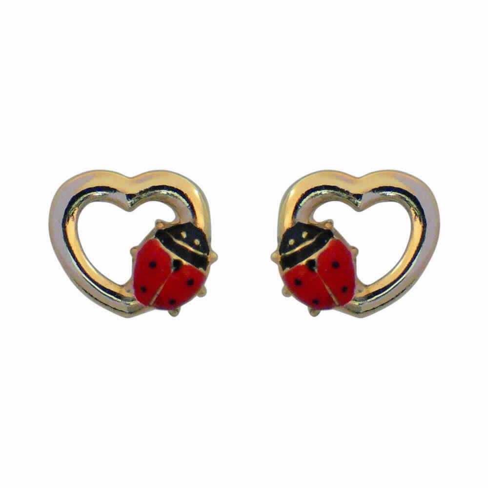 PEND O/A CORAZON MARIQUITA ESMALTE