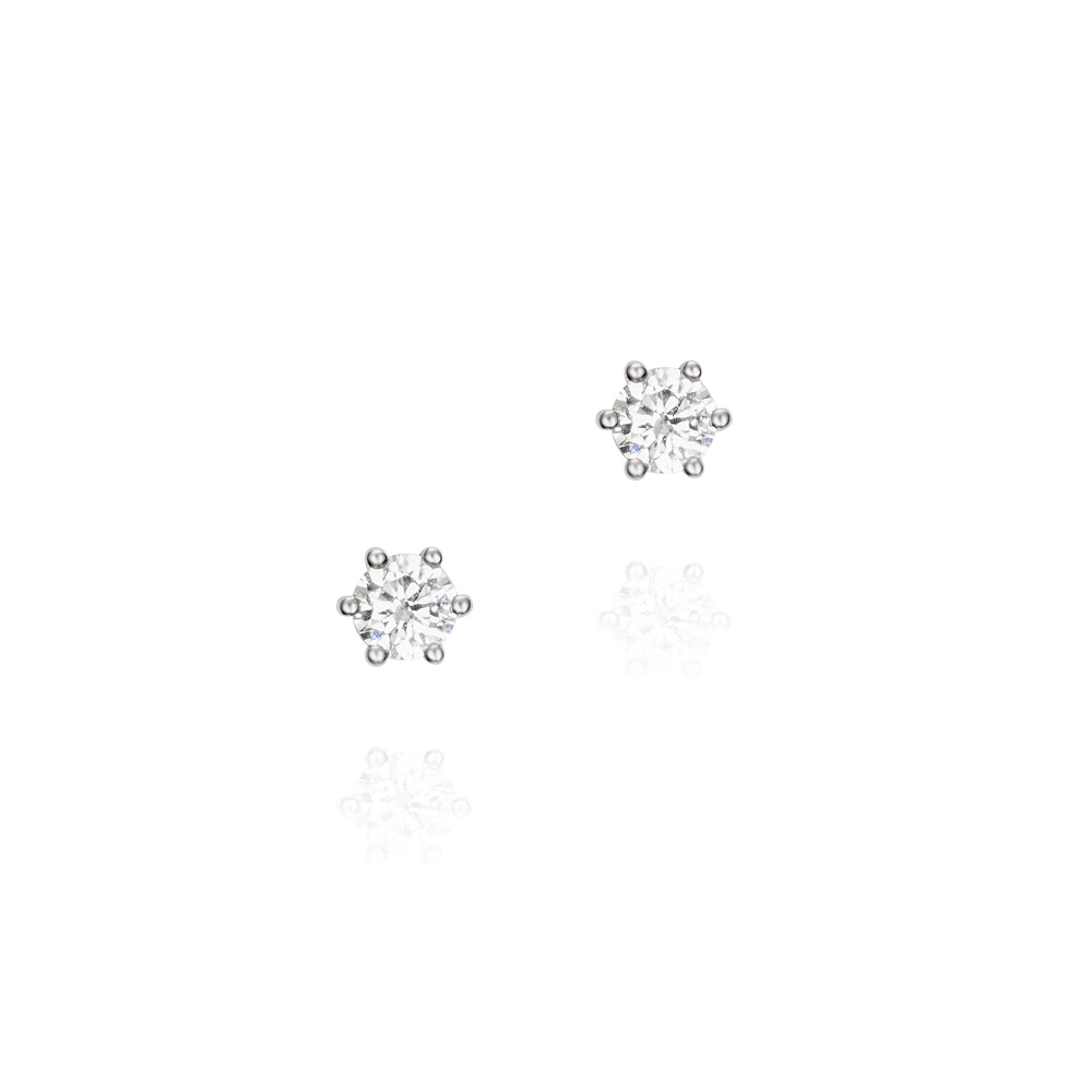 **PENDIENTES O/B GARRAS 0.20 CT