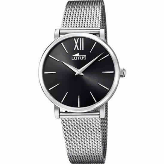 Reloj 2 agujas Lotus mujer acero 18731/4