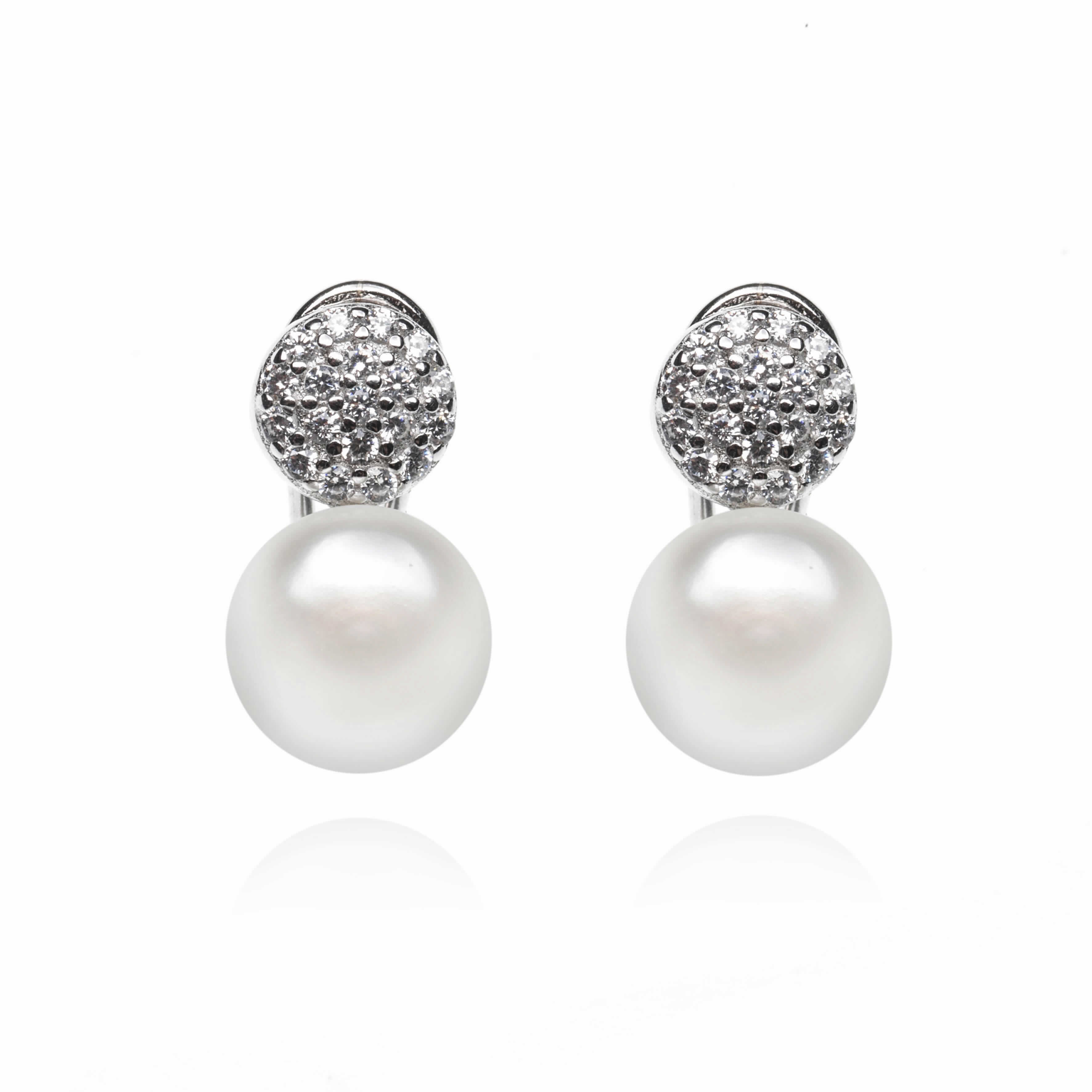 PEND. PLATA PAVE CIRCONITA PERLA