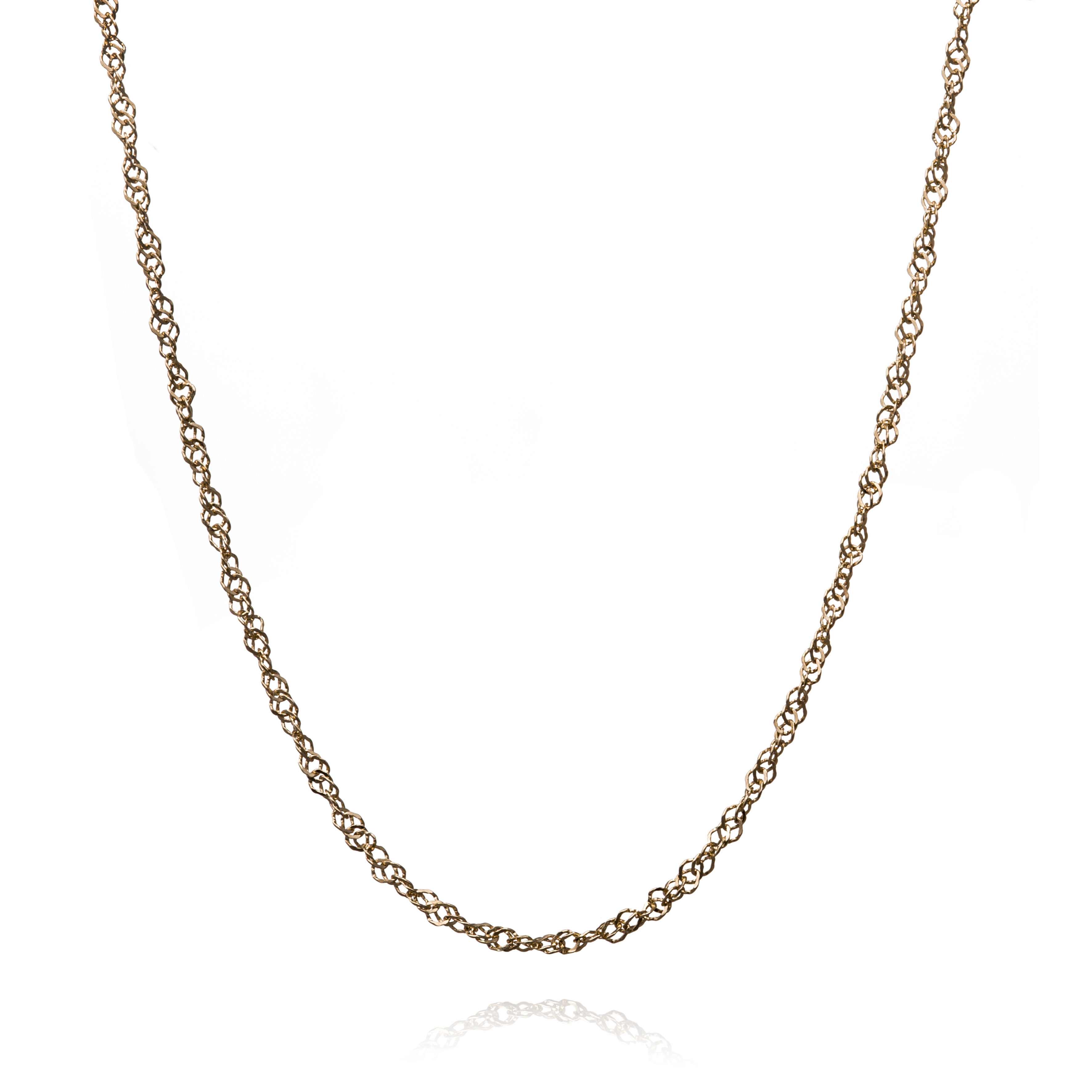 CADENA O/A 18K SINGAP. 40CM(C 17)1,02MM