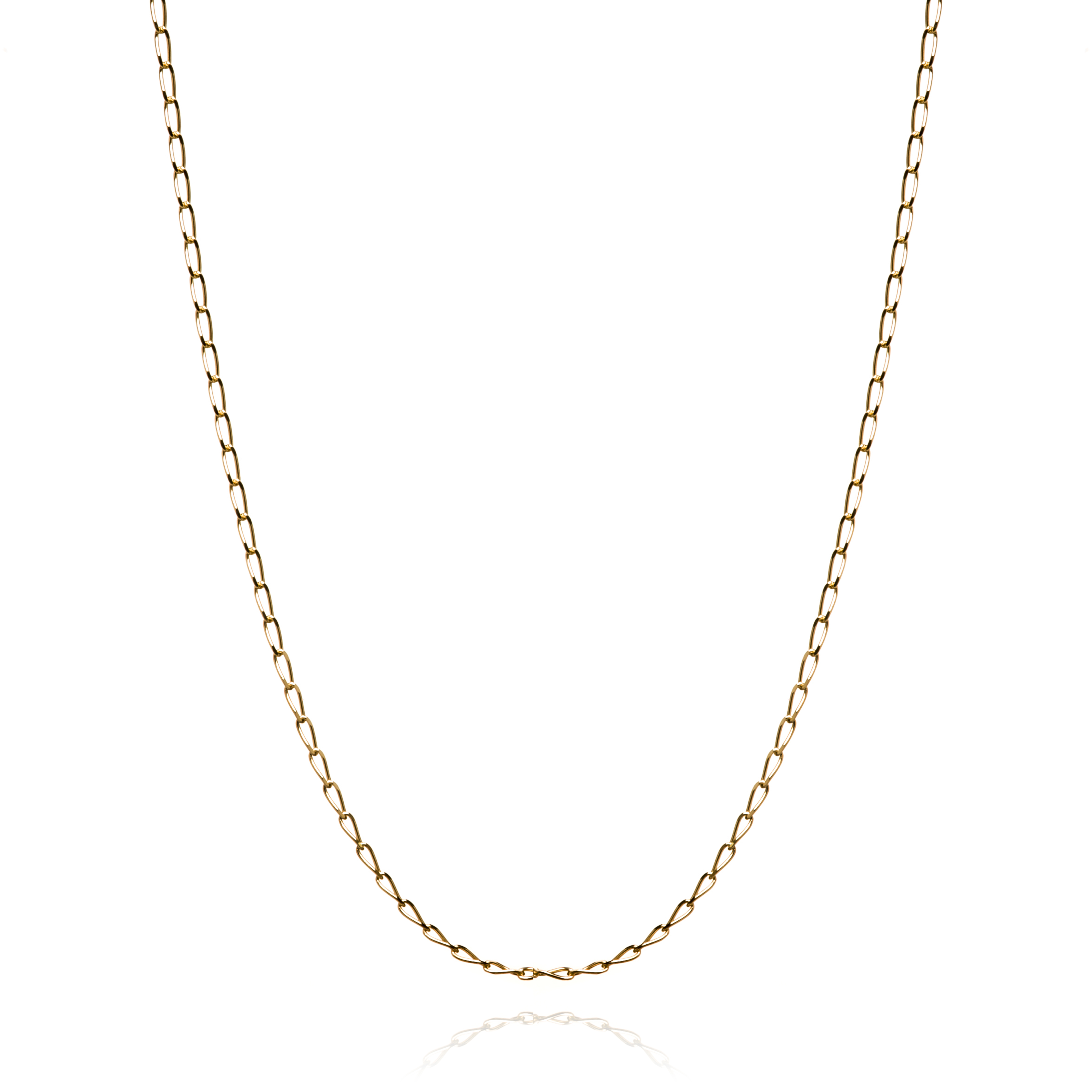 CAD. O/A 18K FIGARO 50 CM (C 35) 1,22MM