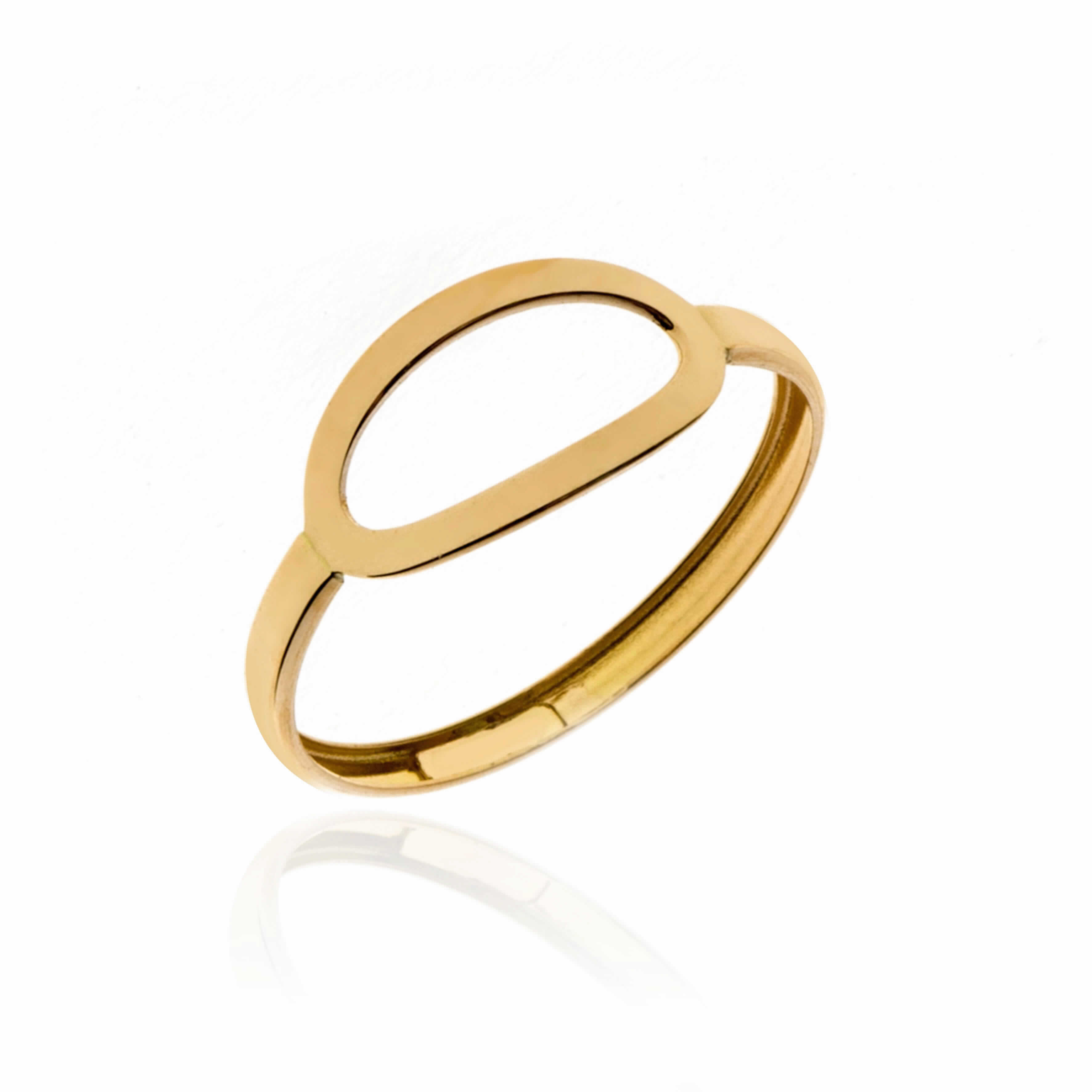 SORT. 18K O/A MOTIVO OVAL 15