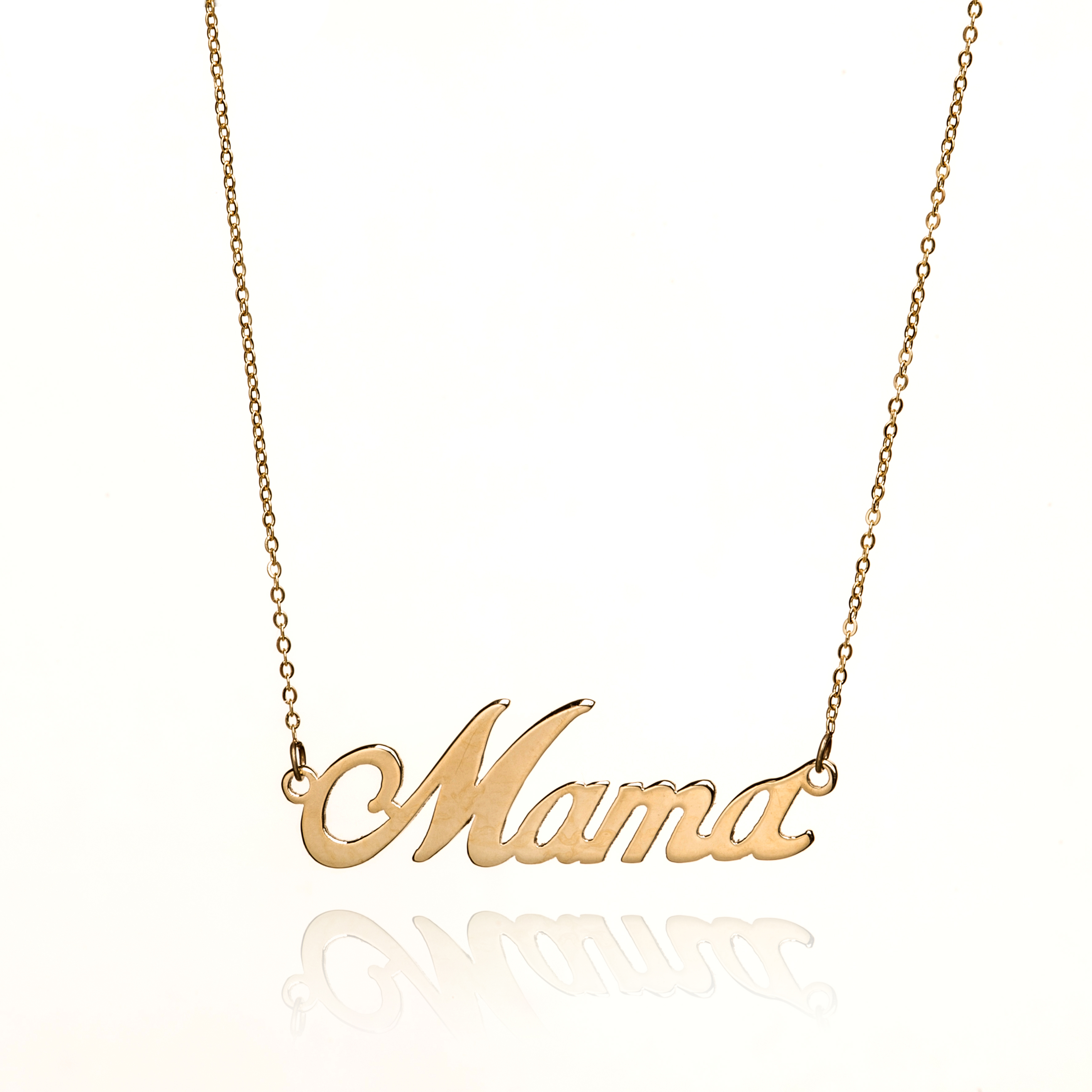 CADENA O/A 9K NOMBRE MAMA