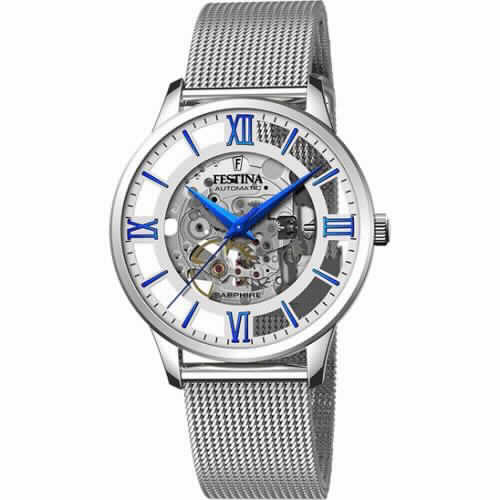 FESTINA CAB. AUTO. ACERO