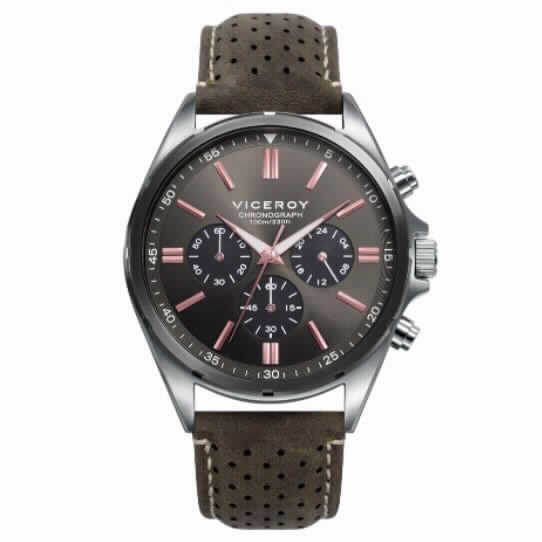 Reloj cronógrafo Viceroy hombre piel 471297-57