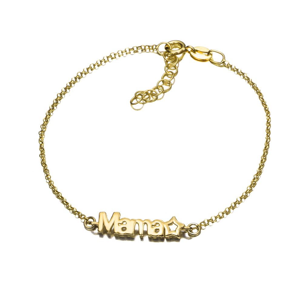 PULSERA PLATA CHAP. MAMA ESTRELLA