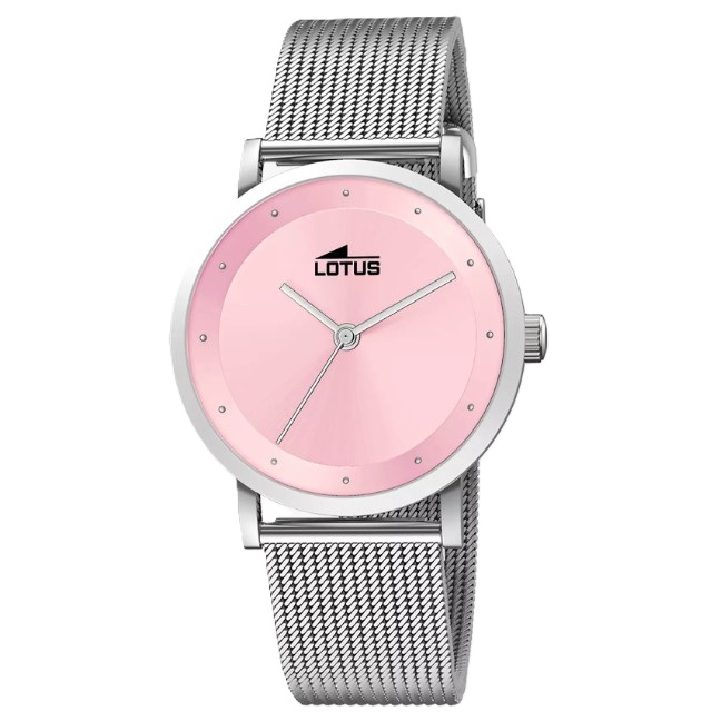 Reloj 3 agujas Lotus mujer acero 18790/3
