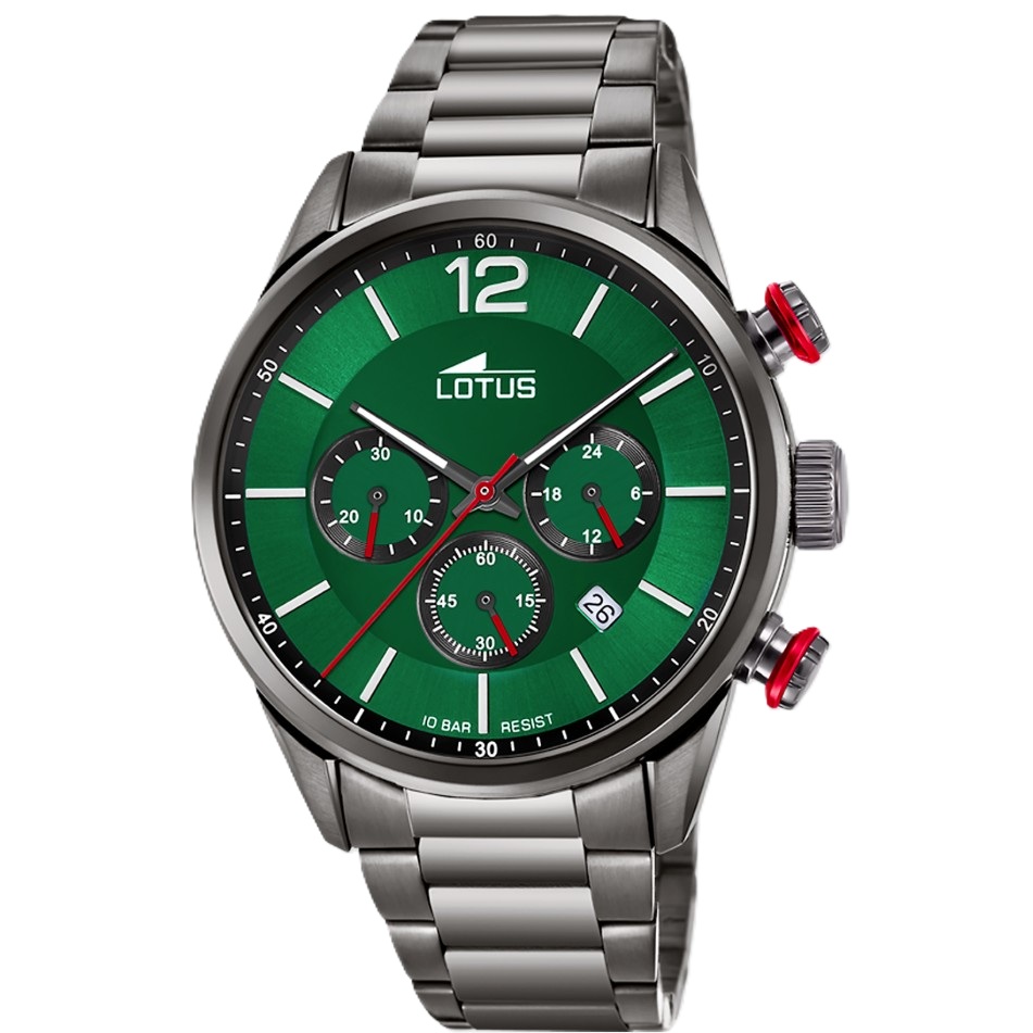 Reloj cronógrafo Lotus hombre acero 18686/4