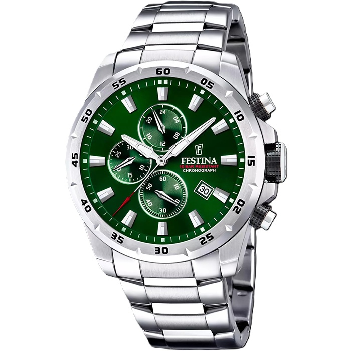 Reloj cronógrafo Festina hombre acero 20463/3