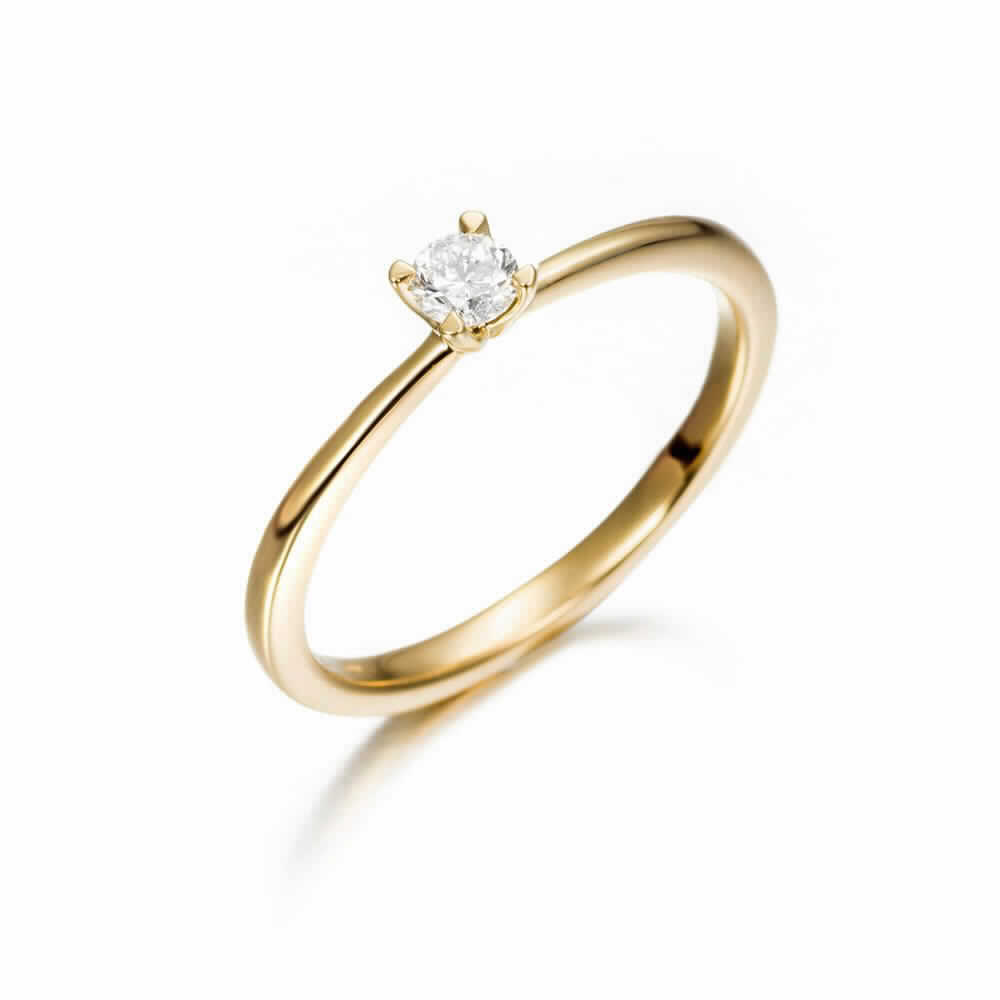 **SORT.SOLITARIO 18K O/A (1-0,22CT) 15