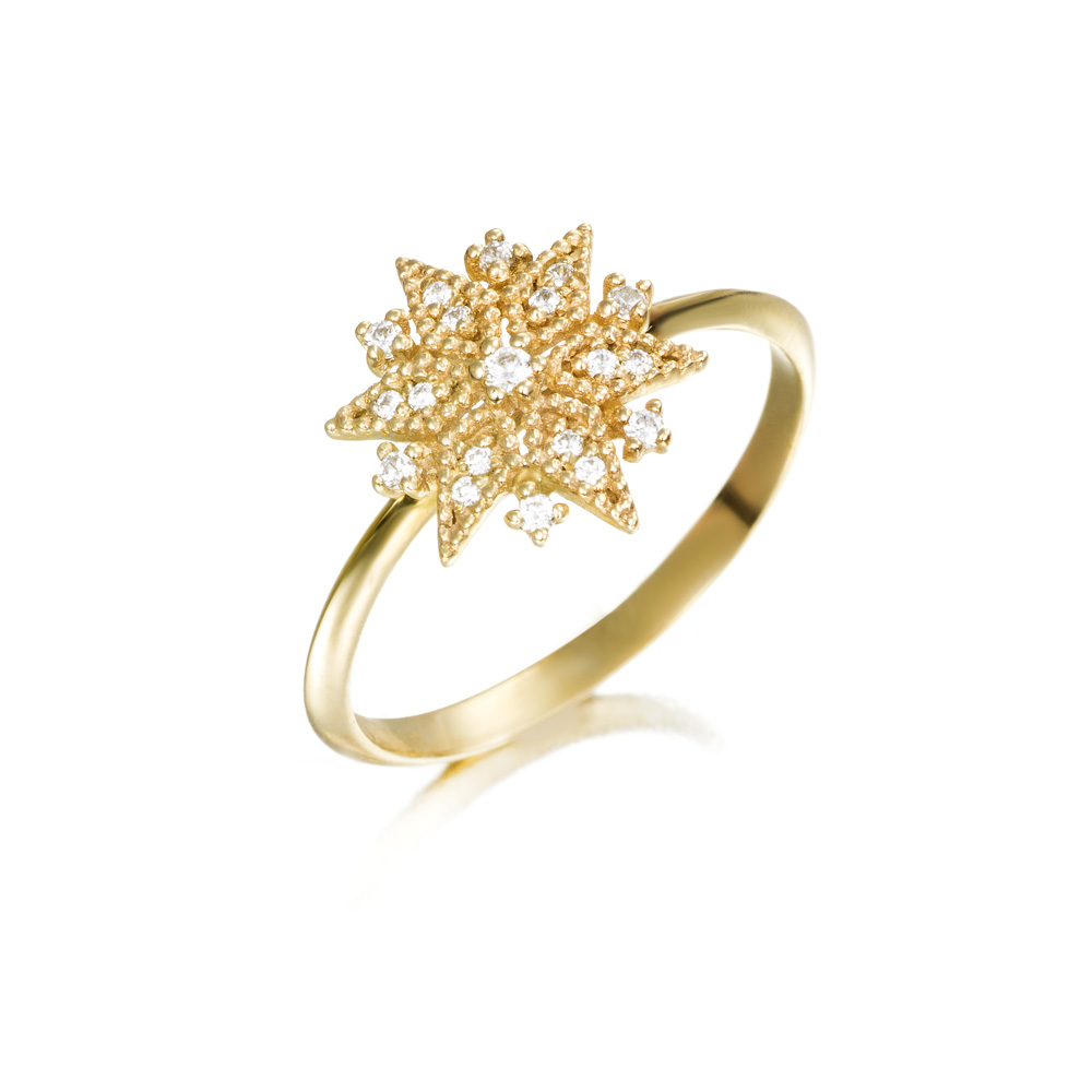 SORT. 9K O/A CIRCONITAS FORMA FLOR 13
