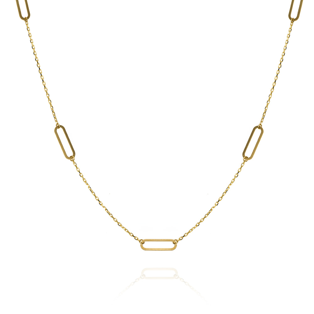 GARG. 9K O/A CADENA/PAPERCLIP