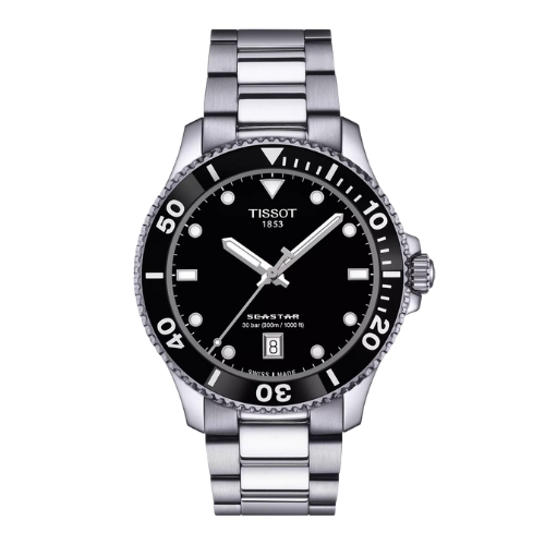 Reloj 3 agujas Tissot hombre acero T1204101105100