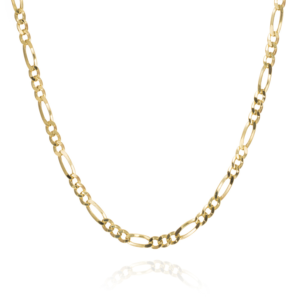 COLLAR O/A 18K 3X1 60CM (C 80) 3,20MM