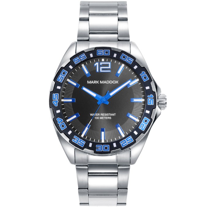 Reloj 3 agujas Mark Maddox hombre acero HM0143-55