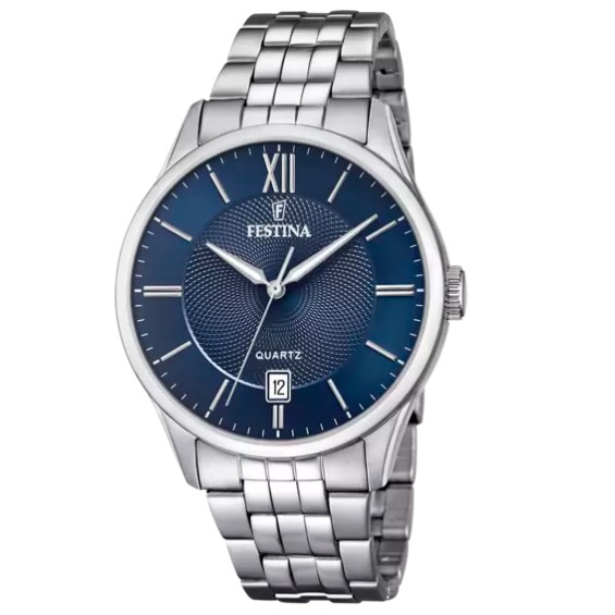 Reloj 3 agujas Festina hombre acero 20425/2