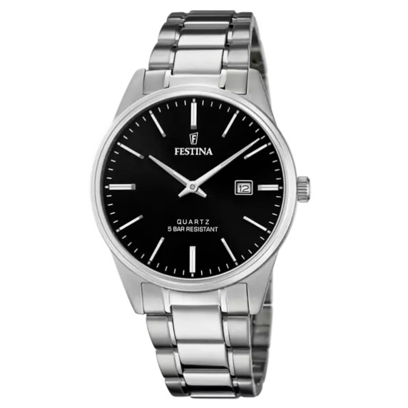Reloj 2 agujas Festina hombre acero 20511/4