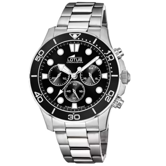 Reloj cronógrafo Lotus hombre acero 18756/3