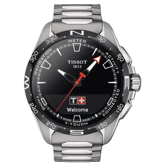 Reloj connet solar Tissot hombre titanio T1214204405100