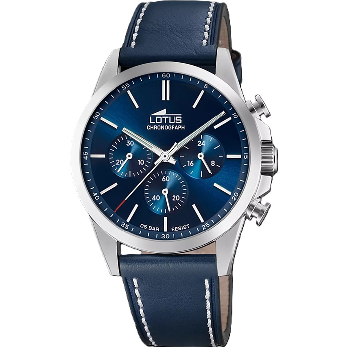 Reloj cronógrafo Lotus hombre piel 18990/2