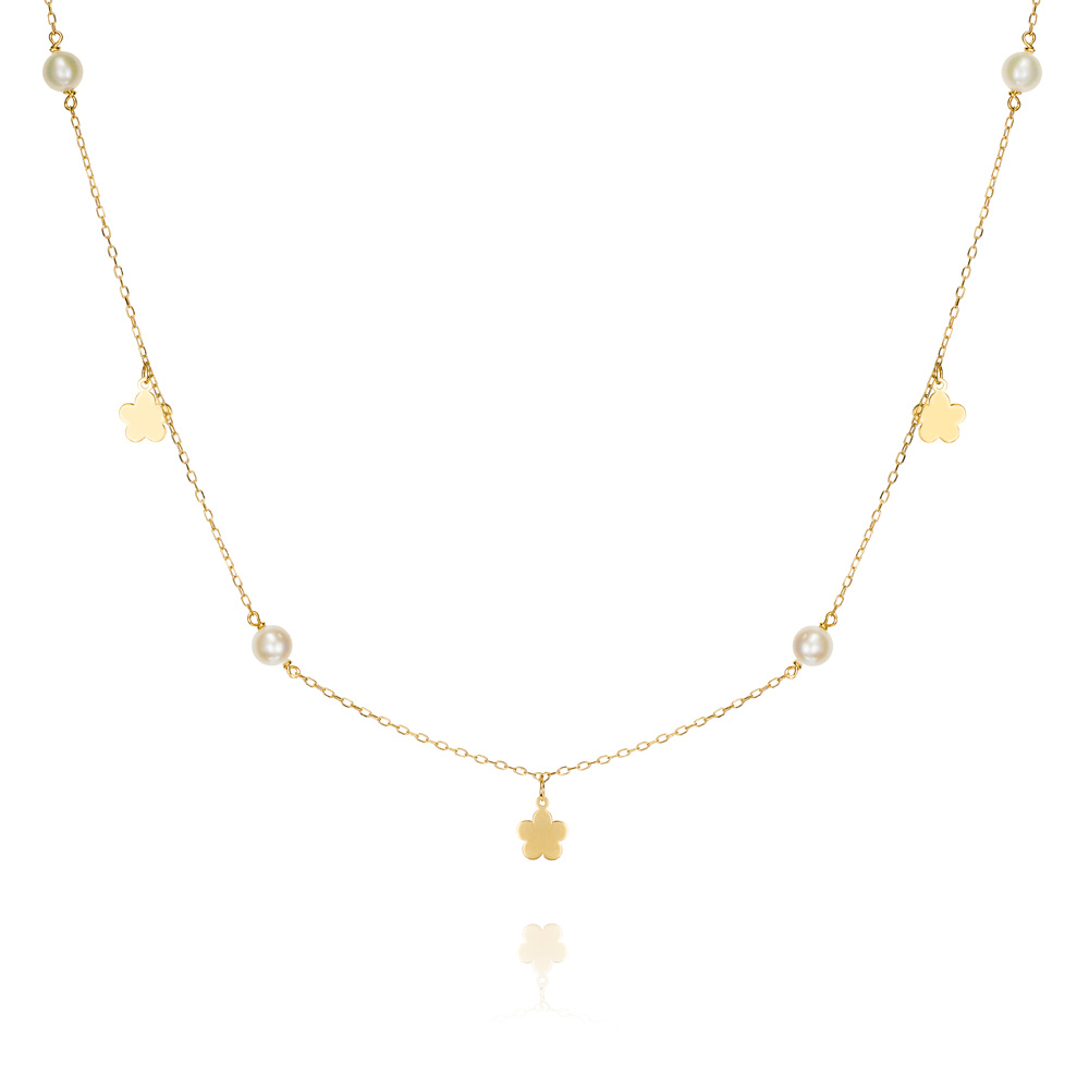 GARG.18K O/A PERLAS/MARGARITA 40CM