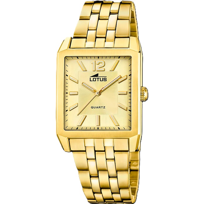 Reloj 3 agujas Lotus hombre acero 18984/2