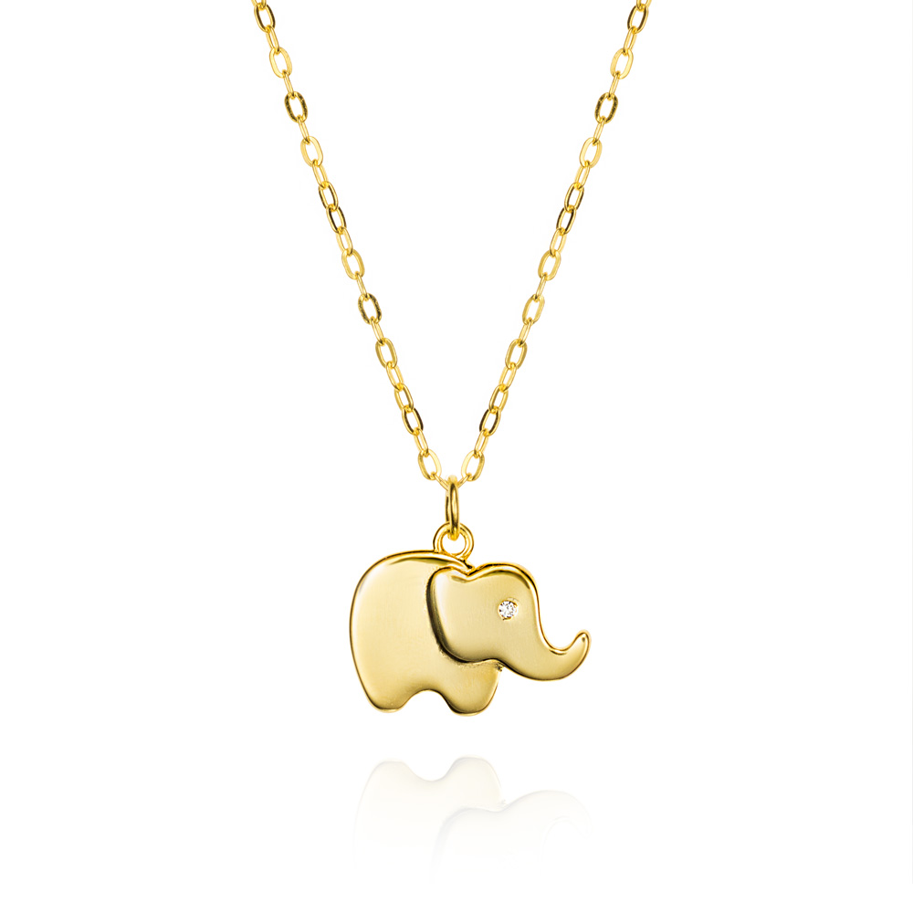CADENA PLATA CHAP. ELEFANTE CIRC.