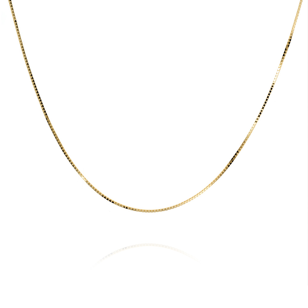 CADENA O/A 18K  VENECIANA 40 CM (C40)