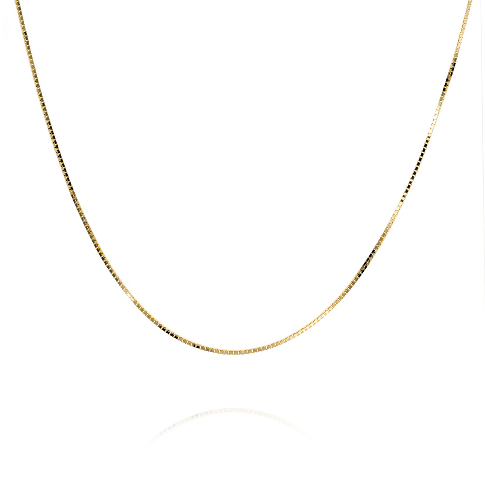 CADENA O/A 18K  VENECIANA 45 CM (C40)
