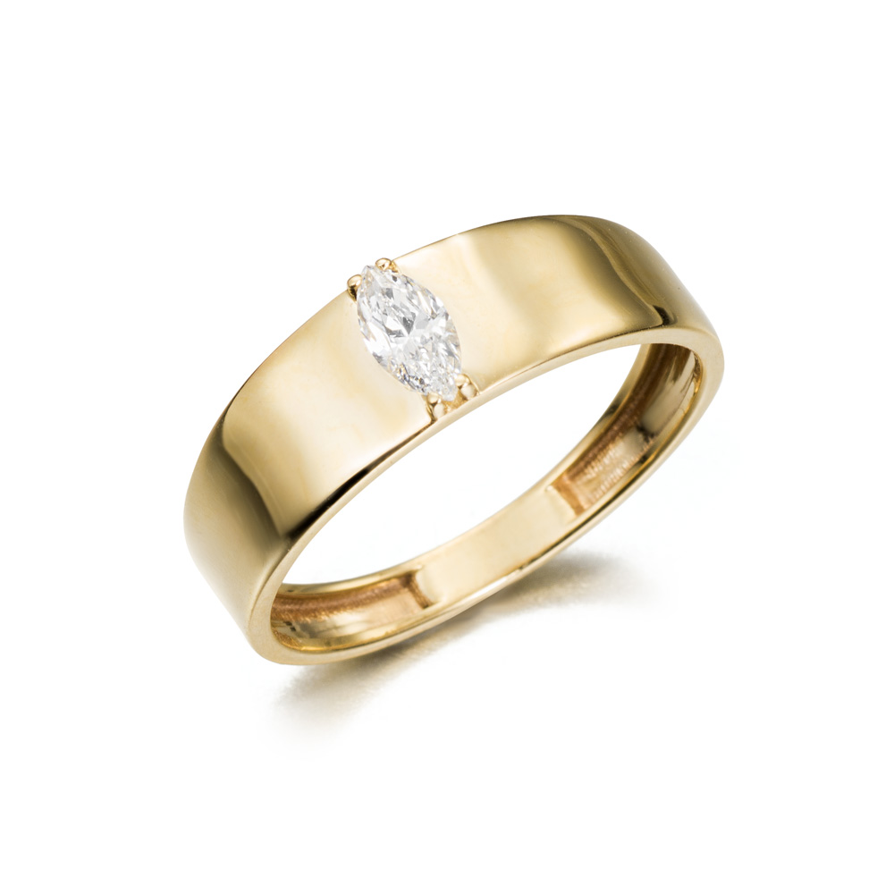 SORT. 9K O/A CIRC. MARQUISE 6*3 15