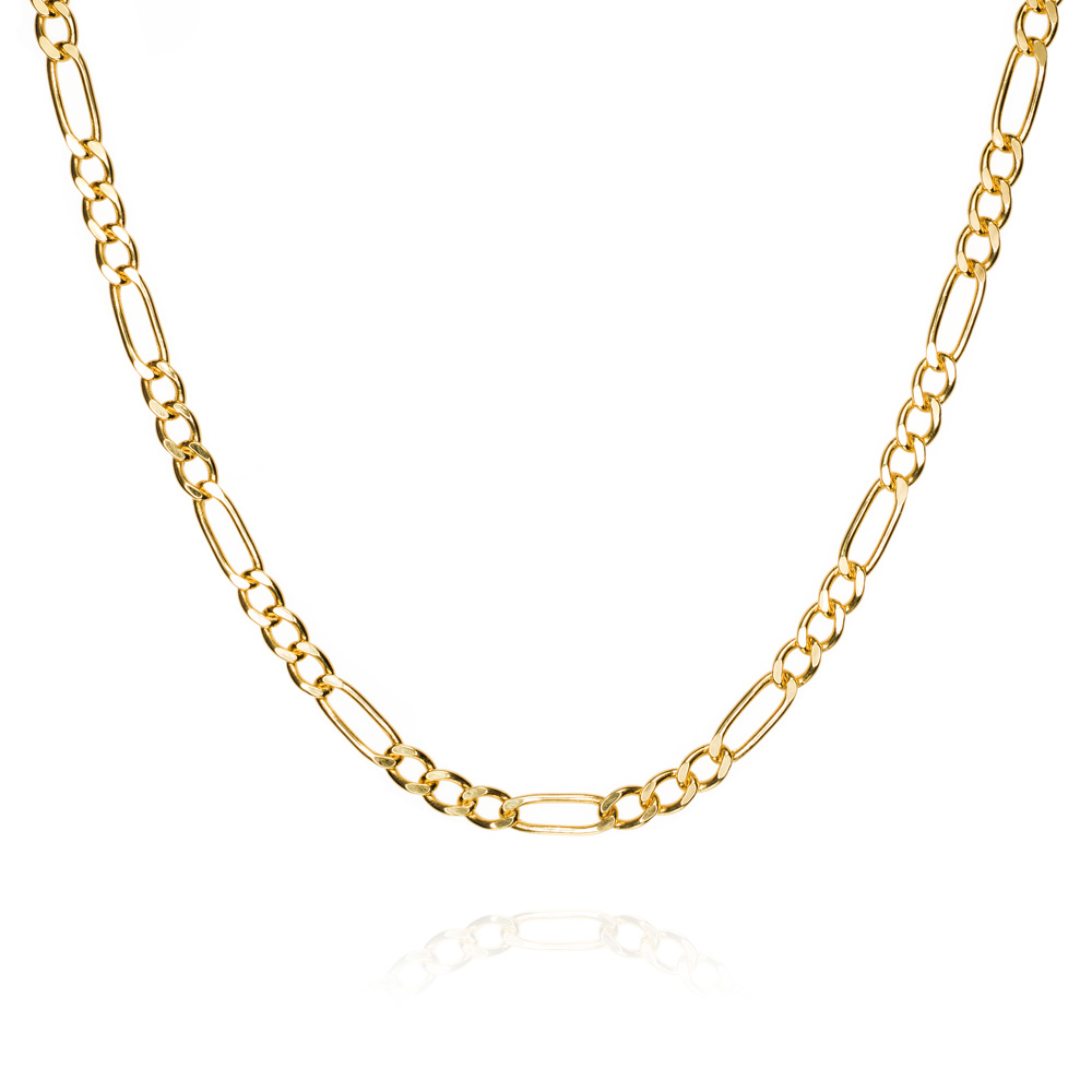 COLLAR O/A 9K 3X1 45CM (C.100)