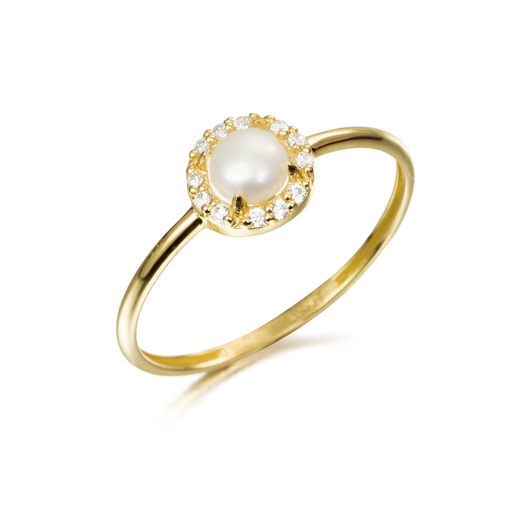 SORT.18K O/A PERLA ORLA CIRC.15
