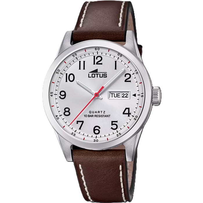 Reloj 3 agujas Lotus hombre piel 18671/1