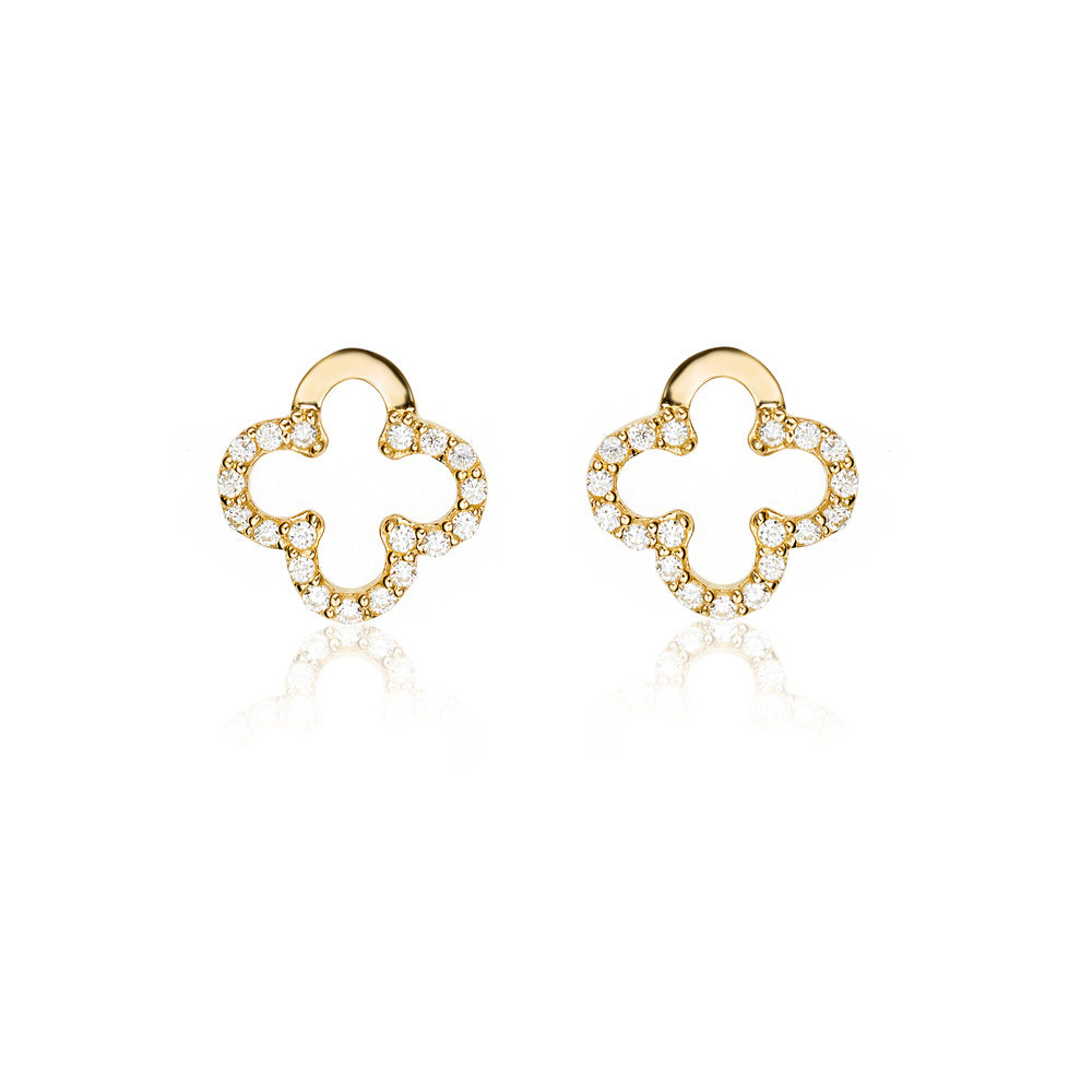 PEND. 18K O/A CUATREBOL CIRCONITAS