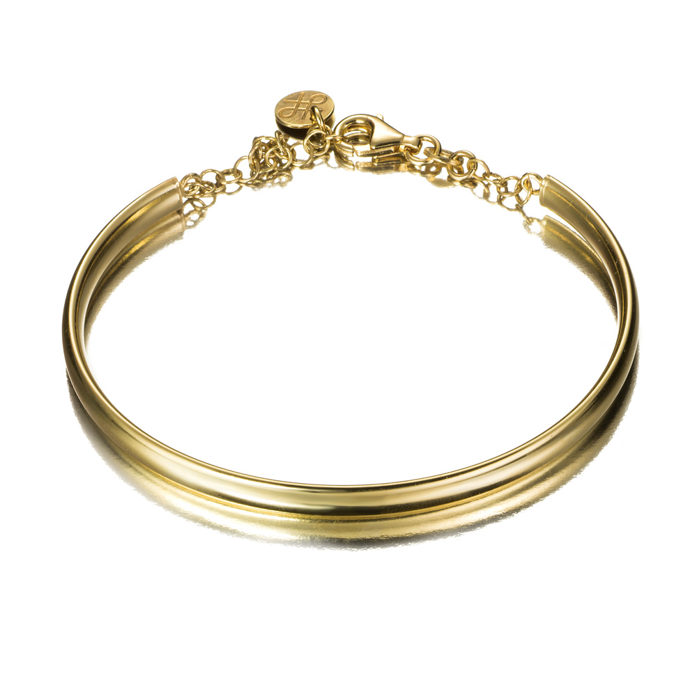 PULSERA PLATA CHAP. TUBO 5 MM RIGIDA