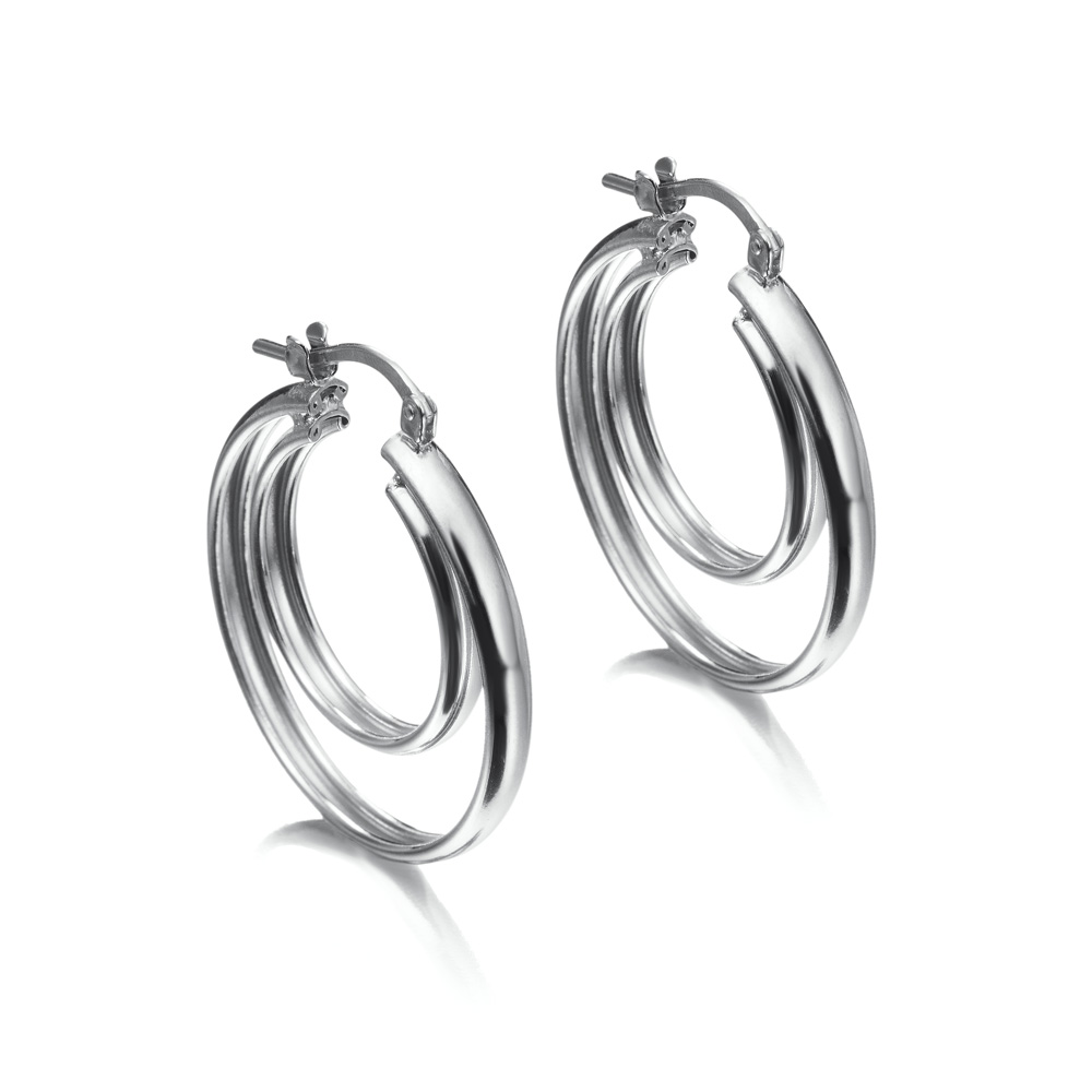 PEND. PLATA CRIO. DOBLE LISA