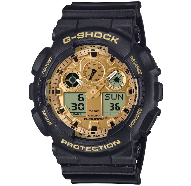 Reloj analógico-digital G-Shock hombre resina GA-100GGB-1A9ER