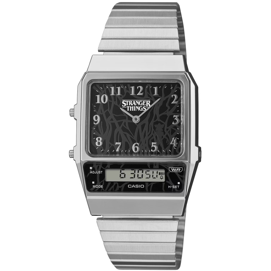 Reloj STRANGER THINGS Casio acero AQ-800EST-1A